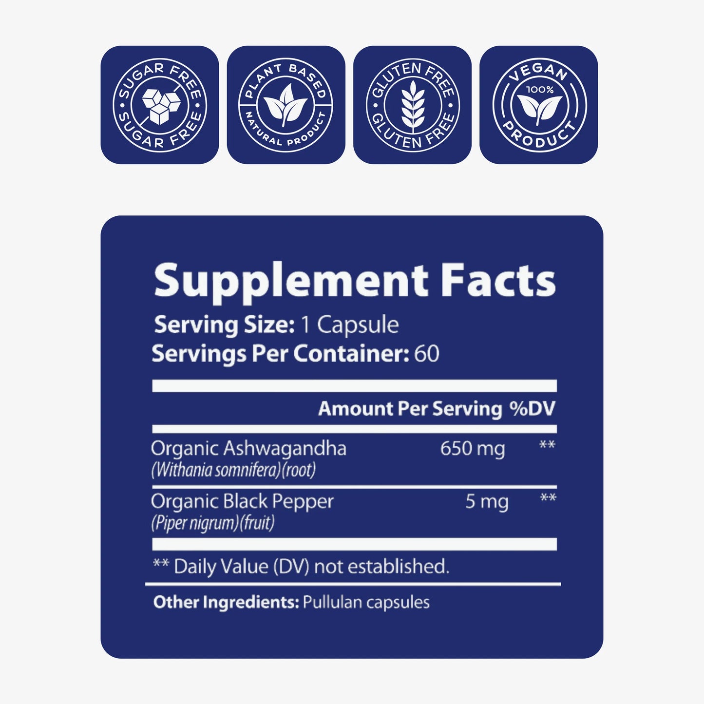 locked in resilience supplement facts label photo