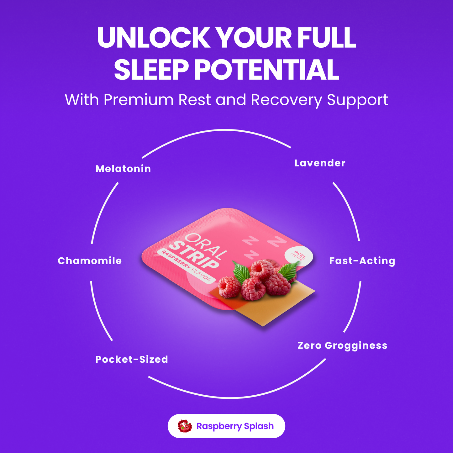 locked in sleep premium sleep support supplement ingredients product photo