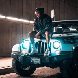 locked in creator in photo shoot