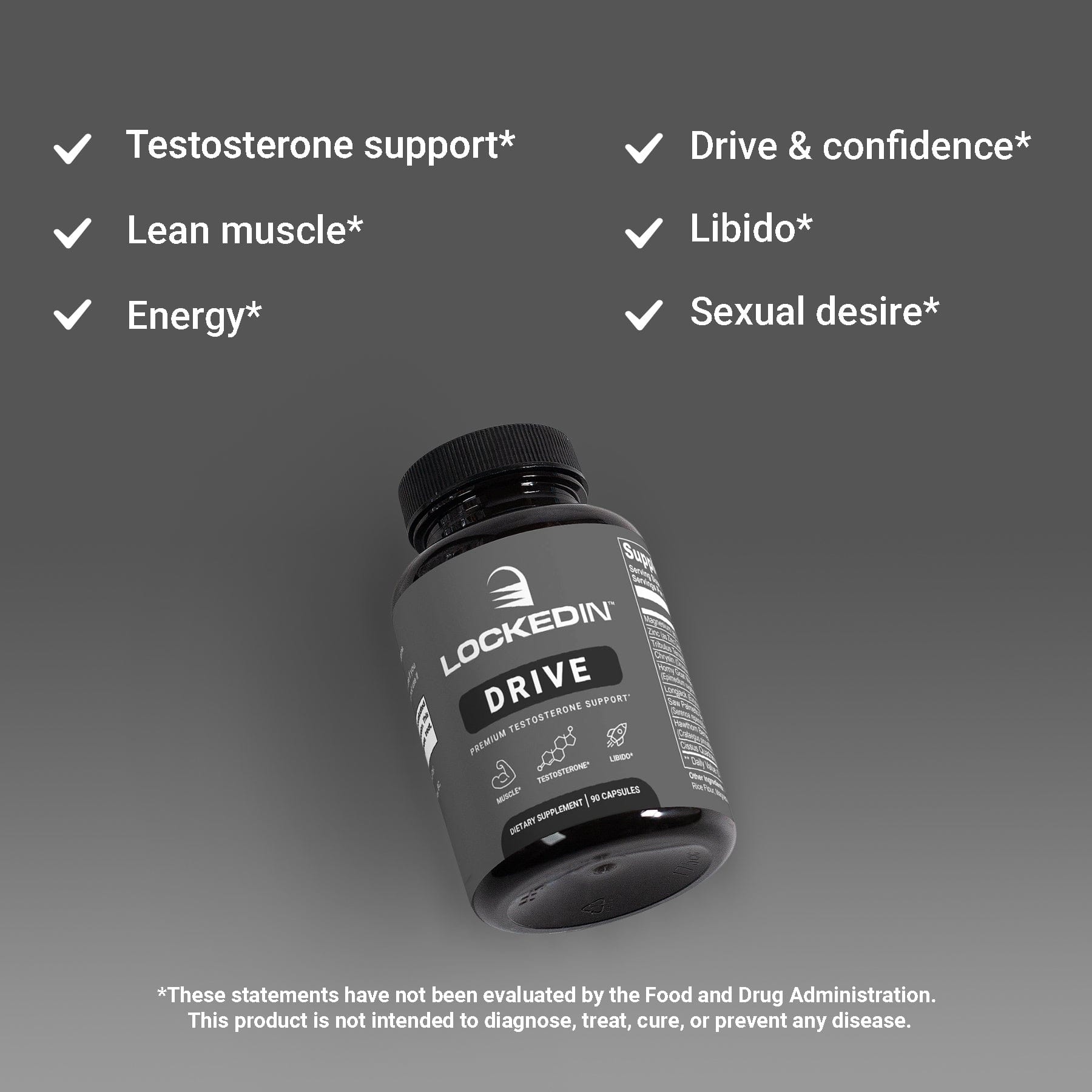 locked in drive testosterone booster supplement support benefits product photo 