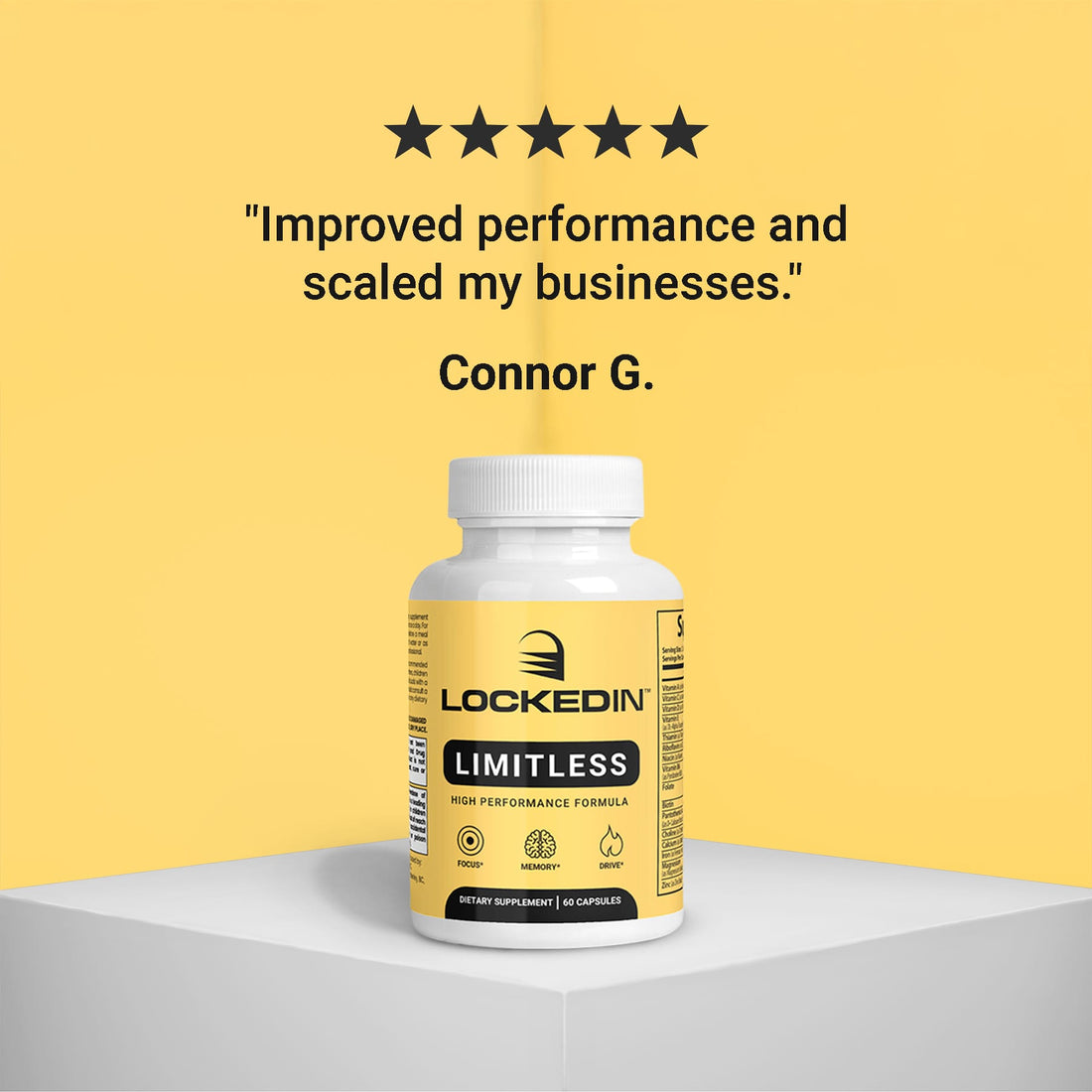 locked in limitless nootropic supplement review product photo 