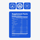 locked in performance supplement facts label photo