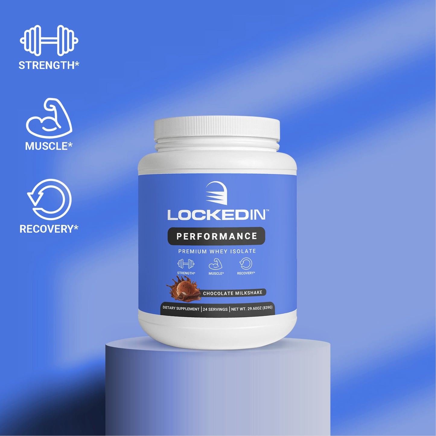 locked in performance whey protein isolate supplement benefits product photo 
