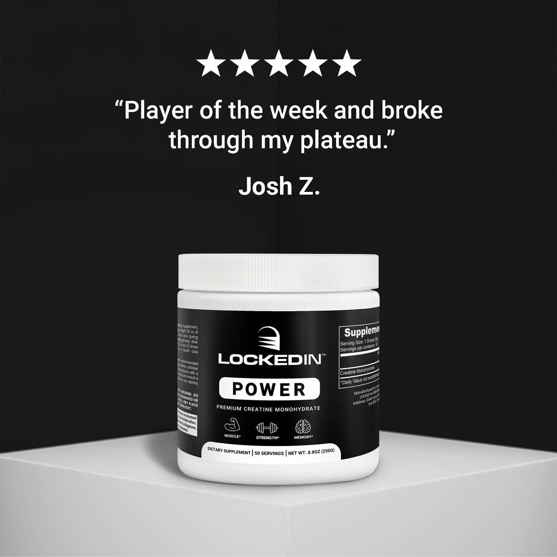 locked in power creatine supplement review product photo 